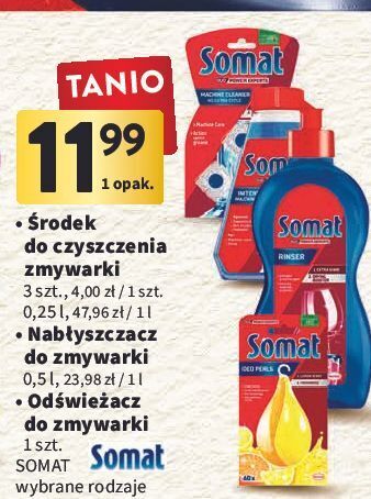Intermarche Odświeżacz do zmywarek lemon & orange somat deo-perls oferta