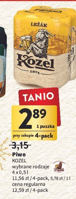 Intermarche Piwo kozel lezak oferta