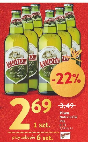 Piwo namysłów pils