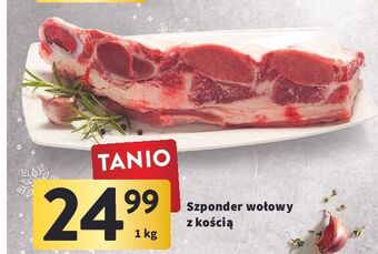 Intermarche Szponder wołowy z kością oferta