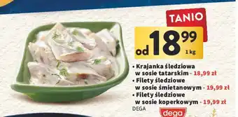 Intermarche Filety śledziowe w sosie koperkowym dega oferta