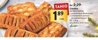 Intermarche Ciastko z nadzieniem serowo-brzoskwiniowym inter europol oferta