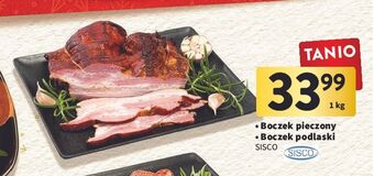 Intermarche Boczek pieczony sisco oferta