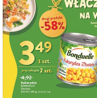 Intermarche Kukurydza konserwowa bonduelle oferta