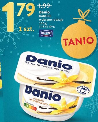 Intermarche Serek waniliowy danone danio oferta