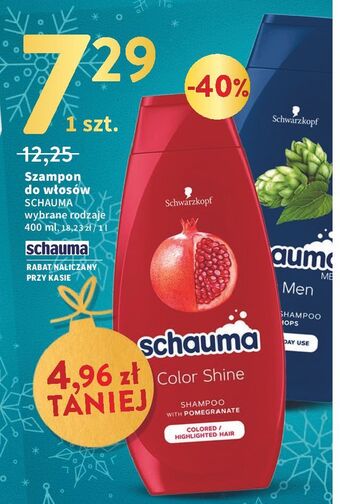 Intermarche Szampon do włosów schauma color shine oferta