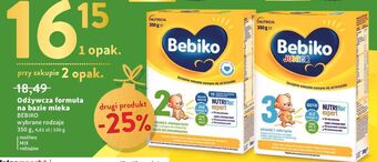 Intermarche Mleko 3 bebiko junior oferta
