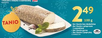 Intermarche Ser gusto z papryką czarnocin oferta