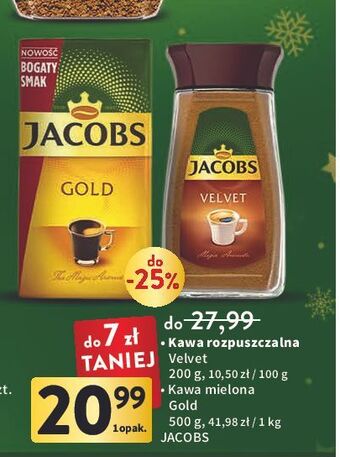 Intermarche Kawa jacobs gold oferta