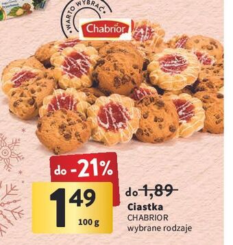 Intermarche Ciastka chabrior oferta