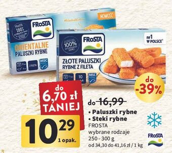 Intermarche Złote paluszki rybne frosta oferta