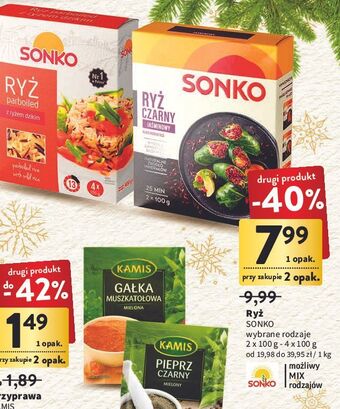 Intermarche Ryż parboiled z ryżem dzikim sonko oferta