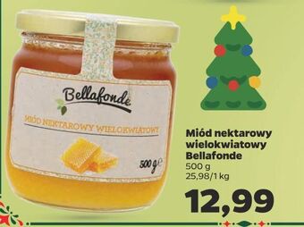 Netto Miód nektarowy wielokwiatowy kremowany bellafonde oferta