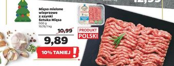 Netto Mięso mielone wieprzowe z szynki sztuka mięsa netto oferta
