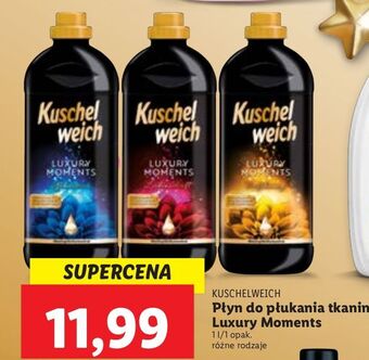 Lidl Płyn do płukania seduction kuschelweich luxury moments oferta