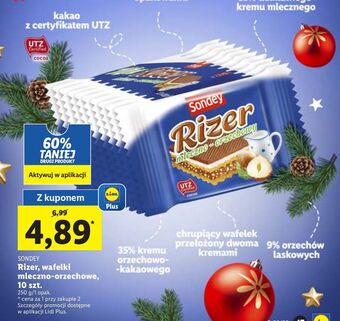 Lidl Ciastka rizer sondey oferta