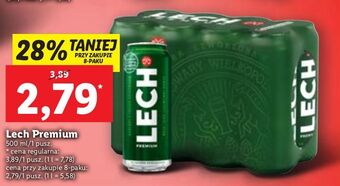 Lidl Piwo lech premium oferta
