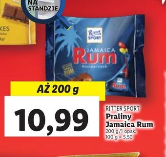 Czekoladki jamaica rum ritter sport