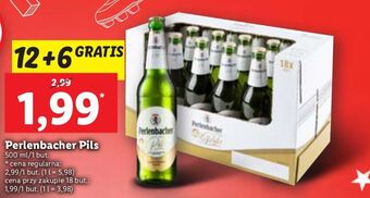 Lidl Piwo perlenbacher pils oferta
