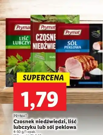 Lidl Czosnek niedźwiedzi suszony prymat oferta