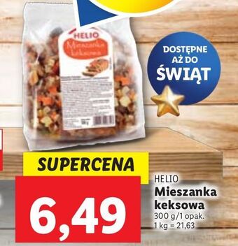 Lidl Mieszanka keksowa helio oferta
