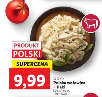 Lidl Flaki wołowe rzeźnik codzienna dostawa oferta