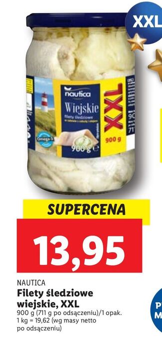 Lidl Filety śledziowe wiejskie nautica schwartz oferta