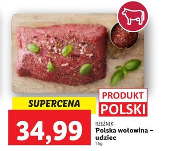 Lidl Udziec wołowy rzeźnik codzienna dostawa oferta
