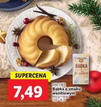Lidl Babka waniliowa dan cake oferta