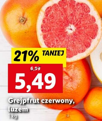 Lidl Grejpfruty czerwone oferta