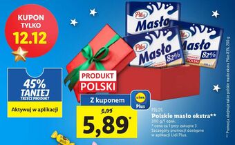 Lidl Masło ekstra pilos oferta