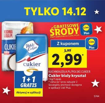 Lidl Cukier kuchnia lidla.pl oferta