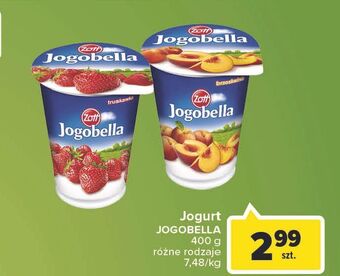 Carrefour Market Jogurt brzoskwinia zott jogobella oferta