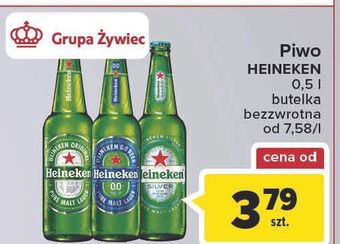 Piwo heineken silver