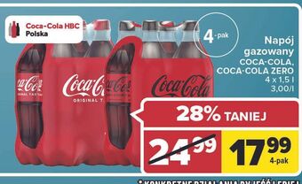 Carrefour Market Napój coca-cola zero oferta