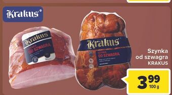 Carrefour Market Szynka od szwagra krakus animex oferta