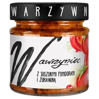 Netto Wawrzyniec pasta warzywna z suszonymi pomidorami i żurawiną 180 g oferta