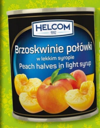 Topaz Brzoskwinie połówki helcom oferta