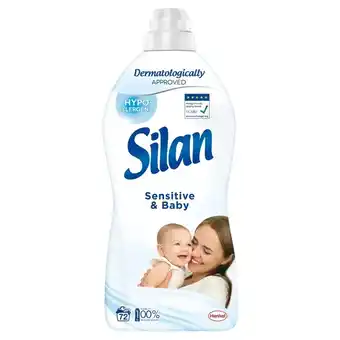 E.Leclerc Silan sensitive & baby płyn do zmiękczania tkanin 1800 ml (72 prania) oferta