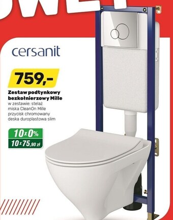 Bricomarche Zestaw podtynkowy cersanit oferta