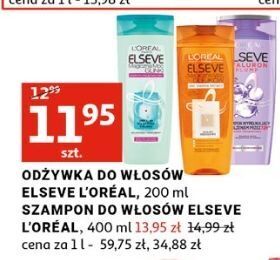 Auchan Szampon do włosów l'oreal elseve magiczna moc olejków oferta