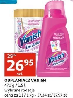 Auchan Odplamiacz w proszku white vanish oxi action oferta