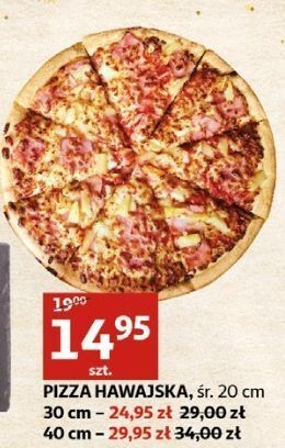 Auchan Pizza hawajska 30 cm oferta