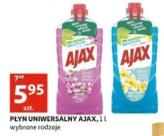 Płyn do mycia kwiaty laguny ajax floral fiesta