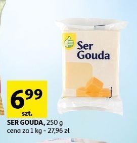Auchan Ser gouda podniesiony kciuk oferta