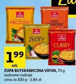 Auchan Zupa kurczak złoty vifon oferta