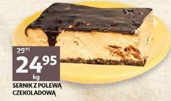 Auchan Sernik z polewą czekoladową oferta