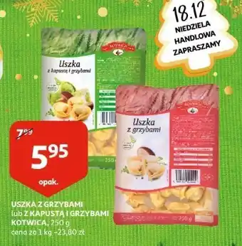 Auchan Uszka z grzybami kotwica oferta