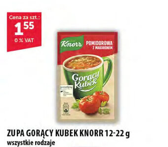 Eurocash Knorr Zupa Gorący Kubek 12-22g oferta