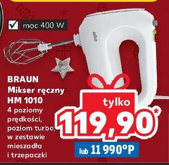 Kaufland Mikser hm1010wh braun oferta
